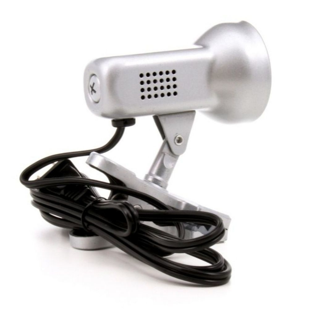 π
ΊDESK Lamp Clip On Silver Nickle Matte Finish Incandescent - Picture 4 of 4